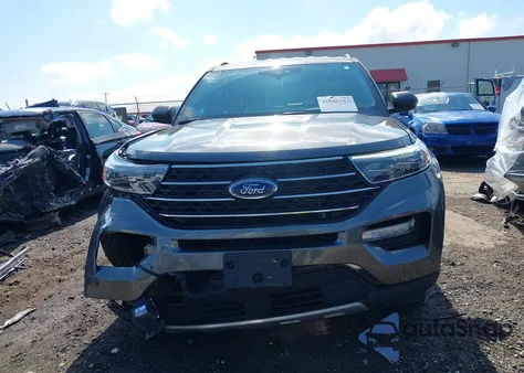 2022 Ford Explorer Xlt z USA, uszkodzony, nr VIN 1FMSK7DH8NGC51189